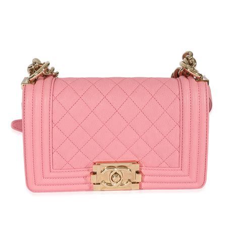 chanel boy dusky pink|Boy leather crossbody bag Chanel Pink in Leather .